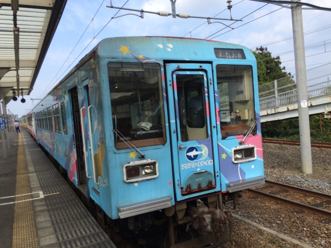 鉄道乗車記録の写真:乗車した列車(外観)(2)        「  この日限りの臨時運転、神栖駅まで往復しました。」