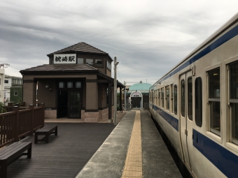 枕崎駅から指宿駅の乗車記録(乗りつぶし)写真