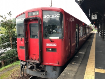 豊後竹田駅から大分駅の乗車記録(乗りつぶし)写真