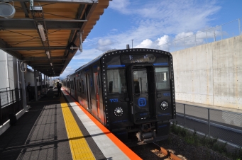 松原駅から大村車両基地駅の乗車記録(乗りつぶし)写真
