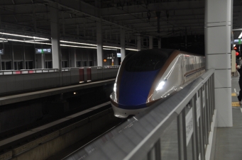 上越妙高駅から富山駅の乗車記録(乗りつぶし)写真