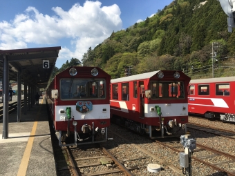 千頭駅から奥大井湖上駅:鉄道乗車記録の写真