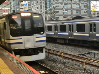 錦糸町駅から蘇我駅の乗車記録(乗りつぶし)写真