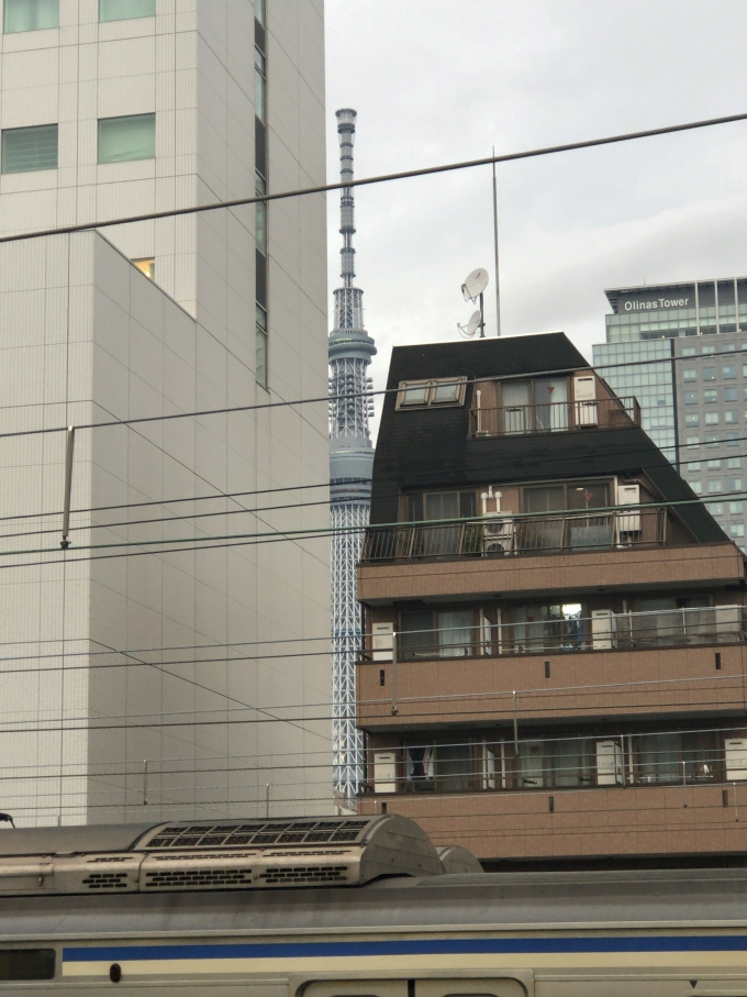 鉄道乗車記録の写真:車窓・風景(2)        「錦糸町駅ホームから」