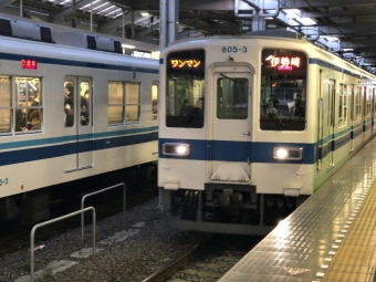 太田駅から伊勢崎駅:鉄道乗車記録の写真