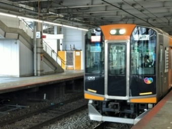 大和西大寺駅から大阪難波駅の乗車記録(乗りつぶし)写真