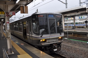 敦賀駅から山科駅の乗車記録(乗りつぶし)写真