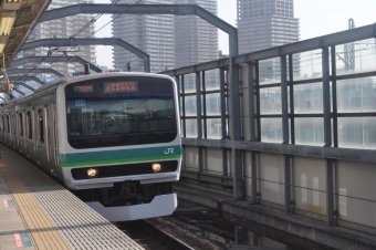 南千住駅から東京駅の乗車記録(乗りつぶし)写真