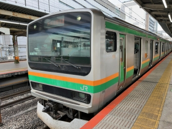 川崎駅から熱海駅の乗車記録(乗りつぶし)写真