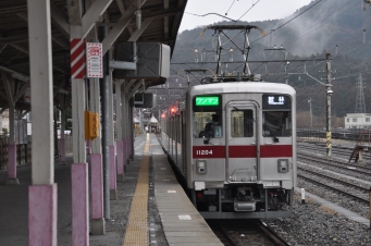 葛生駅から佐野駅の乗車記録(乗りつぶし)写真