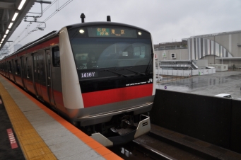 幕張豊砂駅から東京駅:鉄道乗車記録の写真