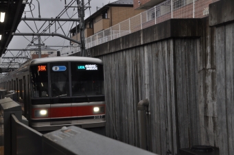西谷駅から多摩川駅の乗車記録(乗りつぶし)写真