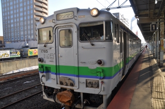 苫小牧駅から鵡川駅の乗車記録(乗りつぶし)写真