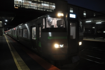 苫小牧駅から北広島駅の乗車記録(乗りつぶし)写真