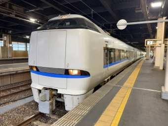 金沢駅から京都駅の乗車記録(乗りつぶし)写真