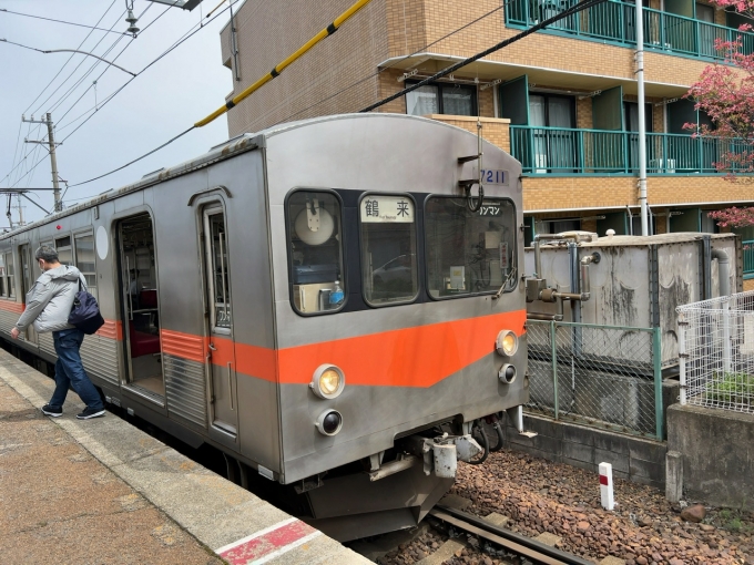 鉄道乗車記録の写真:乗車した列車(外観)(1)        「　野町駅では前方から撮れませんでした。」