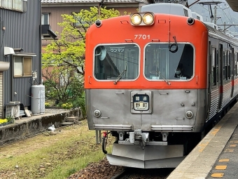 日御子駅から西泉駅の乗車記録(乗りつぶし)写真