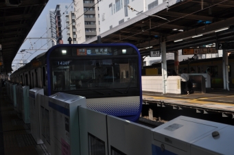 新小岩駅から東京駅の乗車記録(乗りつぶし)写真