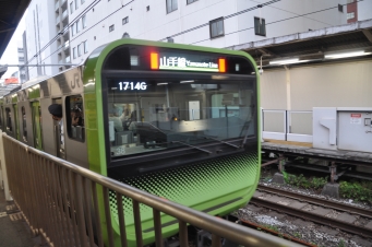 代々木駅から品川駅の乗車記録(乗りつぶし)写真
