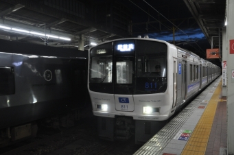 佐賀駅から肥前浜駅の乗車記録(乗りつぶし)写真