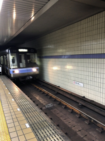 新瑞橋駅から八事駅の乗車記録(乗りつぶし)写真
