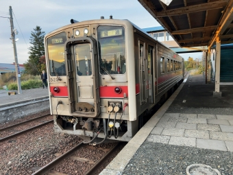 知床斜里駅から釧路駅の乗車記録(乗りつぶし)写真