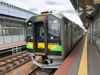 帯広駅から新得駅:鉄道乗車記録の写真