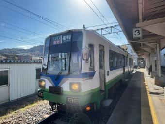 たけふ新駅から福井駅停留場:鉄道乗車記録の写真