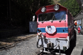 井川駅から千頭駅:鉄道乗車記録の写真