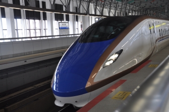 新高岡駅から糸魚川駅の乗車記録(乗りつぶし)写真