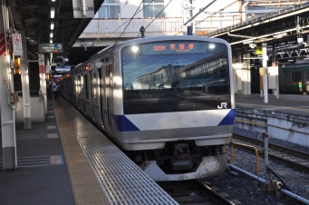 上野駅から石岡駅の乗車記録(乗りつぶし)写真