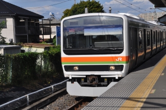武蔵高萩駅から八王子駅の乗車記録(乗りつぶし)写真