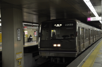 天王寺駅から八尾南駅:鉄道乗車記録の写真