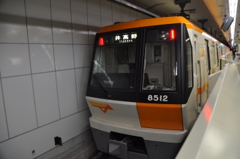 井高野駅から今里駅:鉄道乗車記録の写真