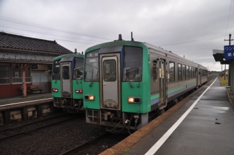 千里駅から猪谷駅の乗車記録(乗りつぶし)写真