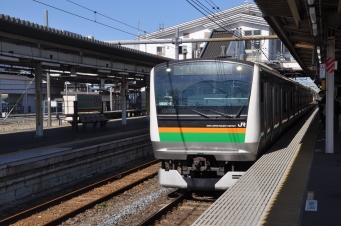 栗橋駅から大宮駅の乗車記録(乗りつぶし)写真