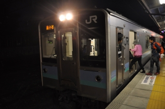 信濃大町駅から南小谷駅:鉄道乗車記録の写真