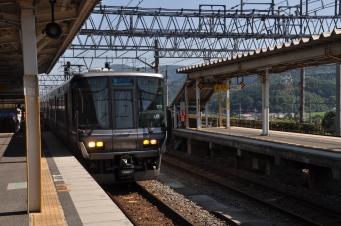 近江塩津駅から敦賀駅の乗車記録(乗りつぶし)写真