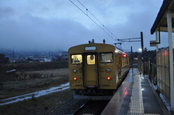 長門本山駅から雀田駅:鉄道乗車記録の写真
