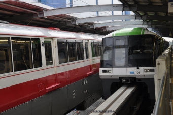 流通センター駅からモノレール浜松町駅:鉄道乗車記録の写真