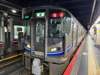 金沢駅から福井駅:鉄道乗車記録の写真