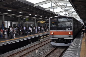 新松戸駅から南流山駅の乗車記録(乗りつぶし)写真