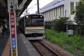 弁天橋駅から海芝浦駅の乗車記録(乗りつぶし)写真