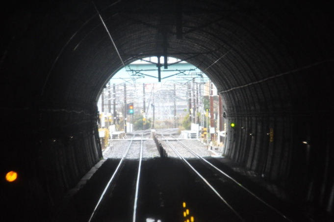 鉄道乗車記録の写真:車窓・風景(13)        「　北陸トンネル出口」