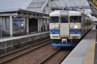 水橋駅から泊駅:鉄道乗車記録の写真