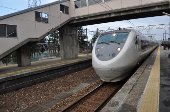 入善駅から魚津駅の乗車記録(乗りつぶし)写真