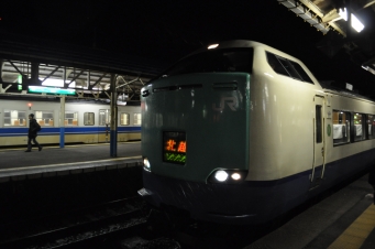 直江津駅から高岡駅の乗車記録(乗りつぶし)写真