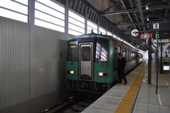富山駅から越中八尾駅の乗車記録(乗りつぶし)写真