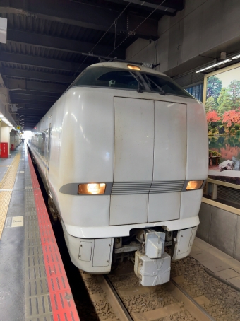 金沢駅から加賀温泉駅の乗車記録(乗りつぶし)写真