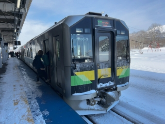 倶知安駅から小樽駅:鉄道乗車記録の写真